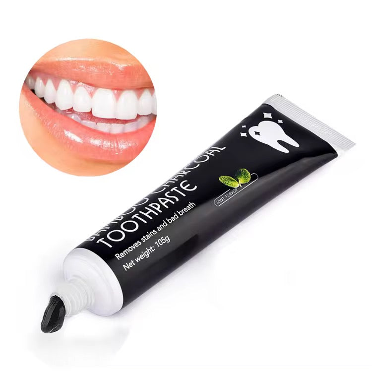 Pâte Dentifrice Bamboo au Charbon Actif & Menthe Fraîche – Blanchiment Naturel & Haleine Fraîche
( livraison gratuite 🚚)