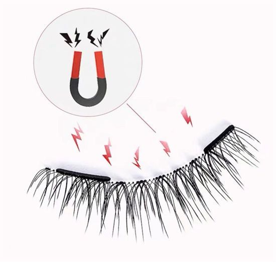 Cils magnétiques tendance réutilisables & sans colle ( livraison gratuite )