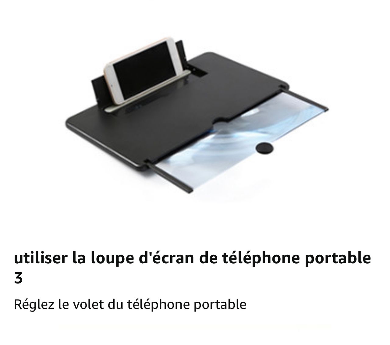 Agrandisseur d’écran – Regardez confortablement, sans vous fatiguer les yeux (LIVRAISON GRATUITE )
