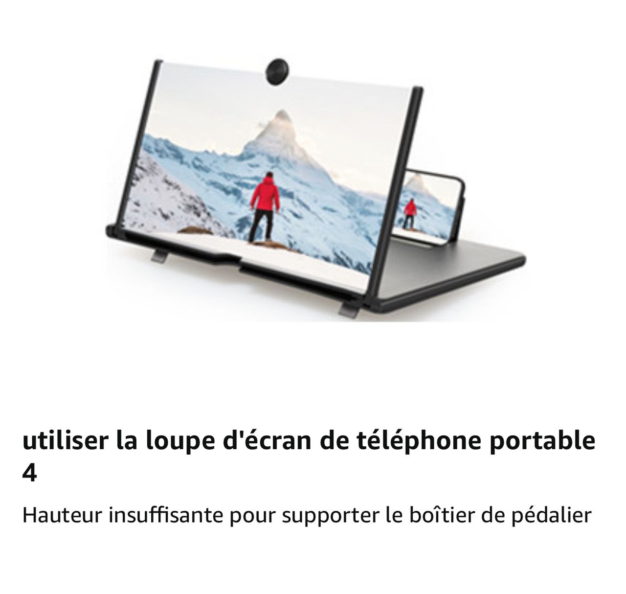 Agrandisseur d’écran – Regardez confortablement, sans vous fatiguer les yeux (LIVRAISON GRATUITE )